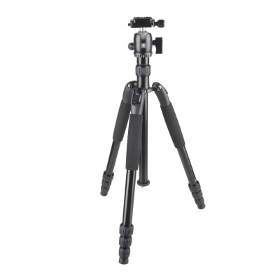 TREPPIEDE T-004SK+B-00K IN ALLUMINIO NERO