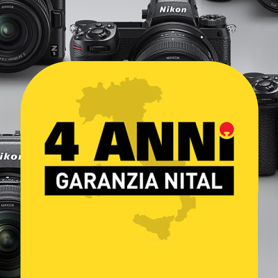 Immagine della promozione 4 anni di garanzia su fotocamere e obiettivi Nikon