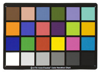 COLOR CHECKER A4 24 COLORI