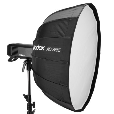 AD-S65S Softbox Silver per Flash AD400Pro/AD300Pro/ML60/ML30