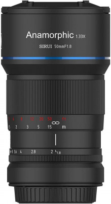 50MM f/1.8 ANAMORPHIC LENS 1.33X APSC (E-MOUNT)
