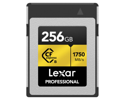 CFexpress Tipo B 256GB Gold Professional (R 1750 MB/s - W 1000 MB/s)