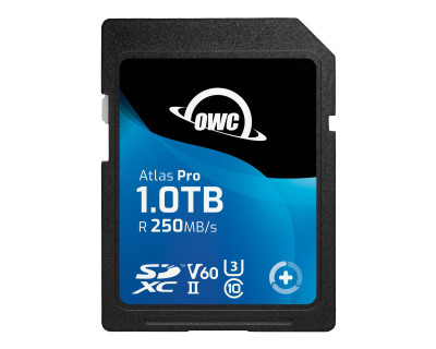 1TB Atlas Pro SDXC UHS-II V60 R250 MB/s W130 MB/s