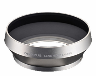 Paraluce in metallo LH-48B per EW-M17/1,8 Silver