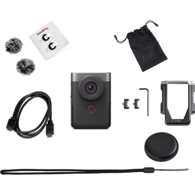 PowerShot V10 kit avanzato Vlogging silver