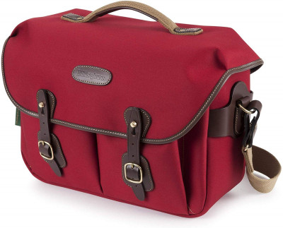 Billingham Borsa Hadley Small Pro Tela Burgundy/Cioccolato